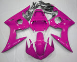 Pink Fairing Kit for a 2005 Yamaha YZF-R6 motorcycle