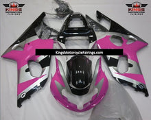 Suzuki GSXR1000 (2000-2002) Pink, Silver & Black Fairings