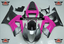 Suzuki GSXR1000 (2003-2004) Pink, Silver & Black Fairings