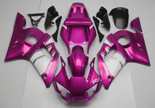 Yamaha YZF-R6 (1998-2002) Pink, White & Silver Fairings