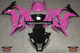 Fairing kit for a Kawasaki Ninja ZX10R (2011-2015) Pink & Black