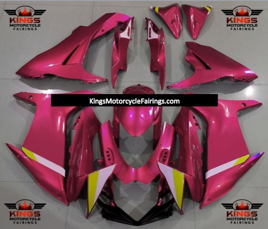 Suzuki GSXR750 (2011-2021) Pink & Yellow Fairings