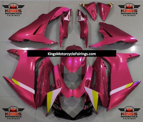 Suzuki GSXR750 (2011-2021) Pink & Yellow Fairings