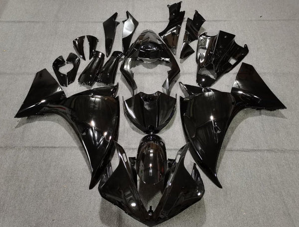 Black Fairing Kit for a 2009, 2010 & 2011 Yamaha YZF-R1 motorcycle