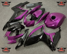 Purple and Black Fairing Kit for a 2006 & 2007 Suzuki GSX-R600 motorcycle