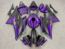 Yamaha YZF-R6 (2008-2016) Matte Black & Purple Fairings