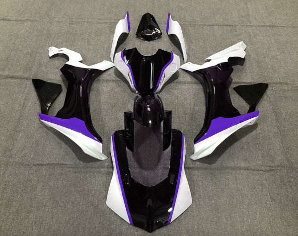 Yamaha YZF-R1 (2015-2019) Black, White & Purple Fairings