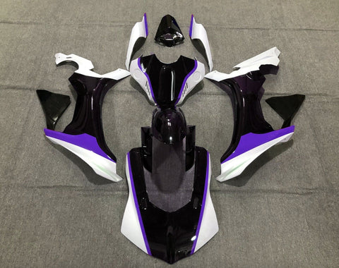 Yamaha YZF-R1 (2015-2019) Black, White & Purple Fairings