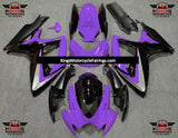Suzuki GSXR600 (2006-2007) Purple, Black & Gray Fairings