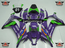 Kawasaki Ninja ZX10R Fairings (2011-2015) Purple, Green, Black, White from KingsMotorcycleFairing.com