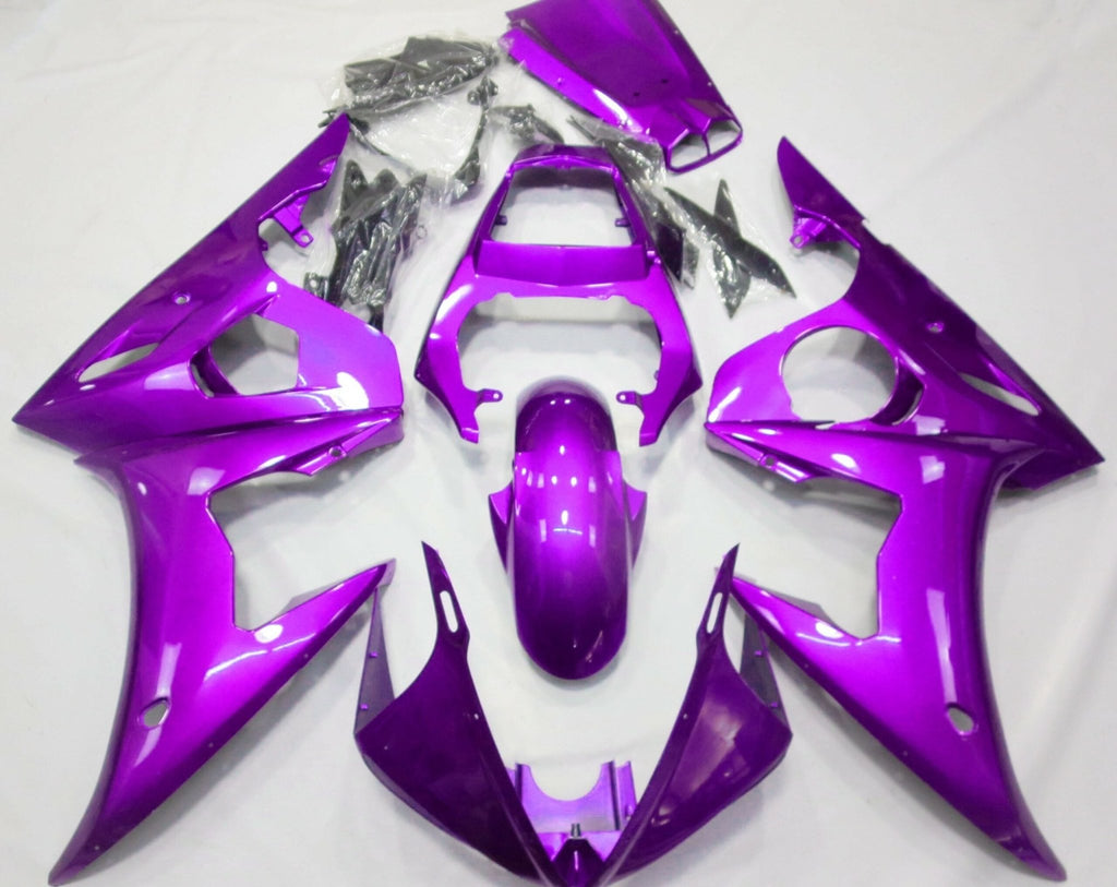 Yamaha R6 Fairings (2003-2004) Purple