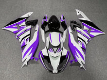 Fairing kit for a Kawasaki Ninja ZX6R 636 (2009-2012) White, Purple & Black