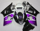 Suzuki GSXR1000 (2003-2004) Purple, White & Black Fairings