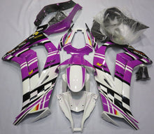 Purple, White and Black Fairing Kit for a 2011, 2012, 2013, 2014 & 2015 Kawasaki Ninja ZX-10R motorcycle