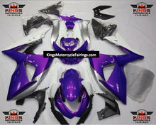 Suzuki GSXR1000 (2009-2016) Purple, White & Silver Fairings