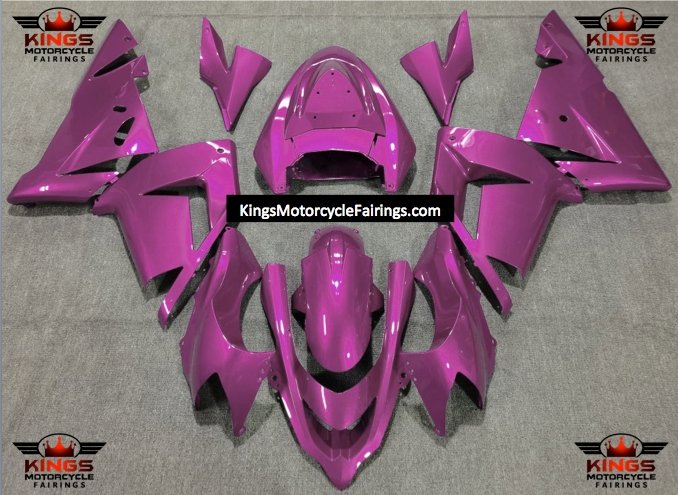 Fairing kit for a Kawasaki ZX10R (2004-2005) Purple Magenta