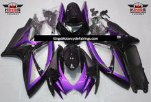 Suzuki GSXR600 (2006-2007) Purple, Black & Silver Fairings