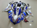 Yamaha YZF-R1 (2007-2008) Blue, White, Silver & Black Yamalube Fairings