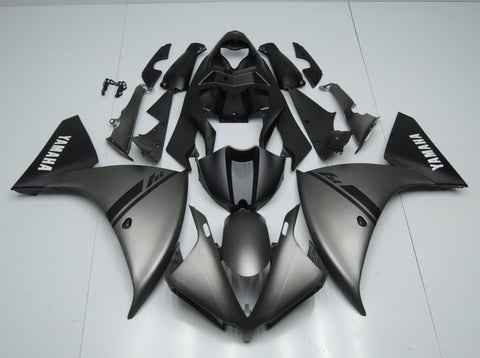 Yamaha YZF-R1 (2012-2014) Matte Gray, Black & White Fairings