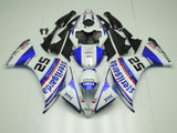 White, Blue and Red Sterilgarda Fairing Kit for a 2012, 2013 & 2014 Yamaha YZF-R1 motorcycle