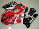 Red, Black and White Fairing Kit for a 1998 & 1999 Yamaha YZF-R1 motorcycle