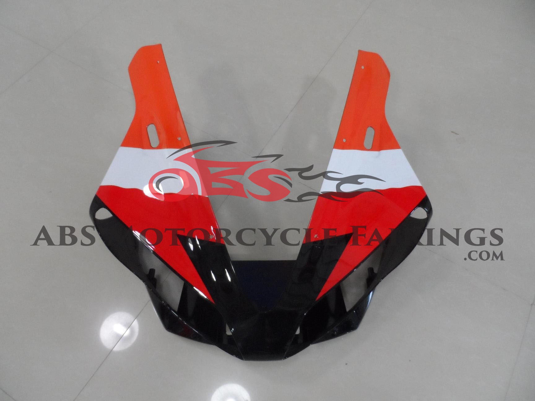 Orange, Red and Black Repsol Fairing Kit for a 2000 & 2001 Yamaha YZF-R1 motorcycle