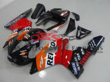 Orange, Red and Black Repsol Fairing Kit for a 2000 & 2001 Yamaha YZF-R1 motorcycle
