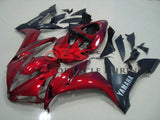 Dark Red and Black Fairing Kit for a 2004, 2005 & 2006 Yamaha YZF-R1 motorcycle