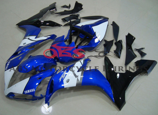 Blue, White & Black Fairing Kit for a 2004, 2005 & 2006 Yamaha YZF-R1 motorcycle
