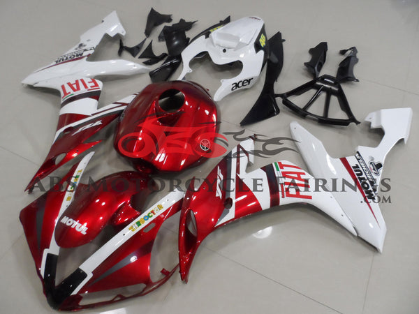 Yamaha YZF-R1 (2004-2006) Candy Apple Red & White Fairings