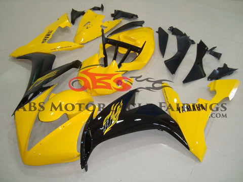 Yamaha YZF-R1 (2004-2006) Yellow & Black Race Fairings