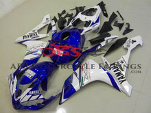 Blue and White DGS Fairing Kit for a 2007 & 2008 Yamaha YZF-R1 motorcycle