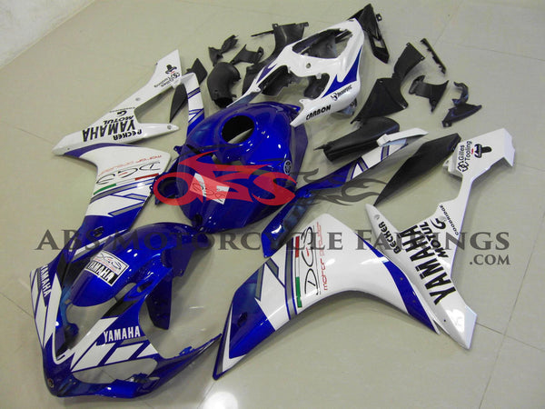 Yamaha YZF-R1 (2007-2008) Blue & White DGS Fairings