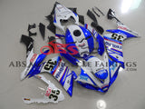 Yamaha YZF-R1 (2007-2008) Blue & White Sterilgarda #35 Fairings