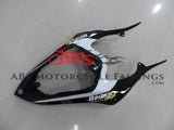 Black, Red and White Thumbprint Fairing Kit for a 2007 & 2008 Yamaha YZF-R1 motorcycle