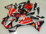 Red and Black Santander Fairing Kit for a 2009, 2010 & 2011 Yamaha YZF-R1 motorcycle