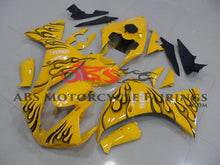 Yamaha YZF-R1 (2009-2011) Yellow & Black Flame Fairings