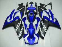 Matte Blue, Matte Black and Matte White Fairing Kit for a Yamaha YZF-R3 2015, 2016, 2017 & 2018 motorcycle