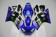 Yamaha YZF-R6 (1998-2002) Blue, Black, White & Green Monster Fairings