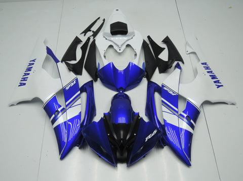 Yamaha YZF-R6 (2008-2016) Blue & White Fairings