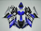 Blue, Silver, Black and White Eneos Fairing Kit for a 2008, 2009, 2010, 2011, 2012, 2013, 2014, 2015 & 2016 Yamaha YZF-R6 motorcycle