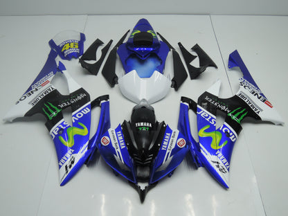 Yamaha YZF-R6 (2008-2016) Blue, White & Black Movistar Fairings