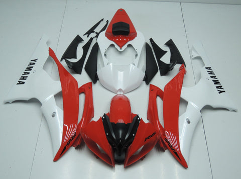 Yamaha YZF-R6 (2008-2016) Red, Pearl White & Black Fairings