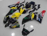 Yamaha YZF-R6 (2008-2016) Black, Yellow, White & Red Monster Fairings