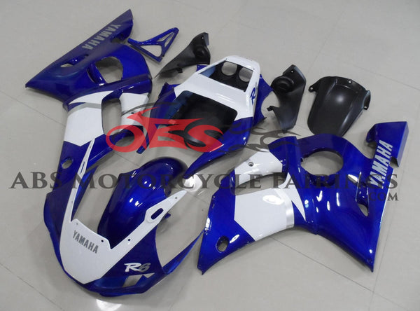 Yamaha YZF-R6 (1998-2002) Blue & White Fairings