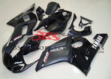Gloss Black and Matte Black Fairing Kit for a 1998, 1999, 2000, 2001 & 2002 Yamaha YZF-R6 motorcycle