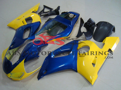 Yamaha YZF-R6 (2003-2004) Yellow & Blue Fairings