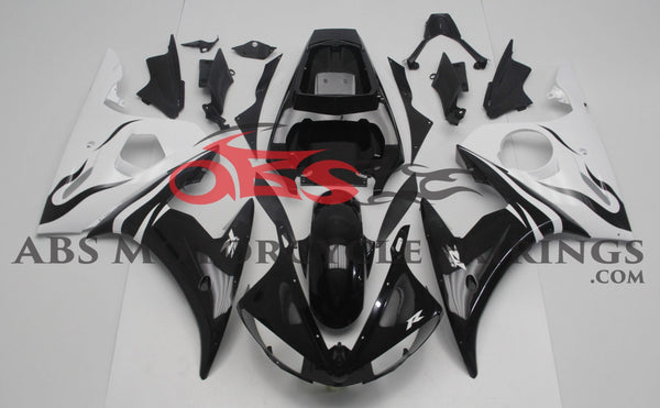 Yamaha YZF-R6 (2005) Black & White Fairings