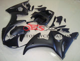 Matte Black Fairing Kit for a 2005 Yamaha YZF-R6 motorcycle