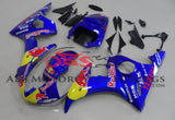 Yamaha YZF-R6 (2005) Blue Red Bull Fairings